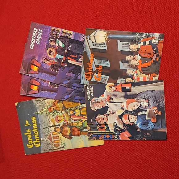 Vintage Other - Lot of 5 vintage bank promo Christmas Holiday song booklets 3 designs EUC